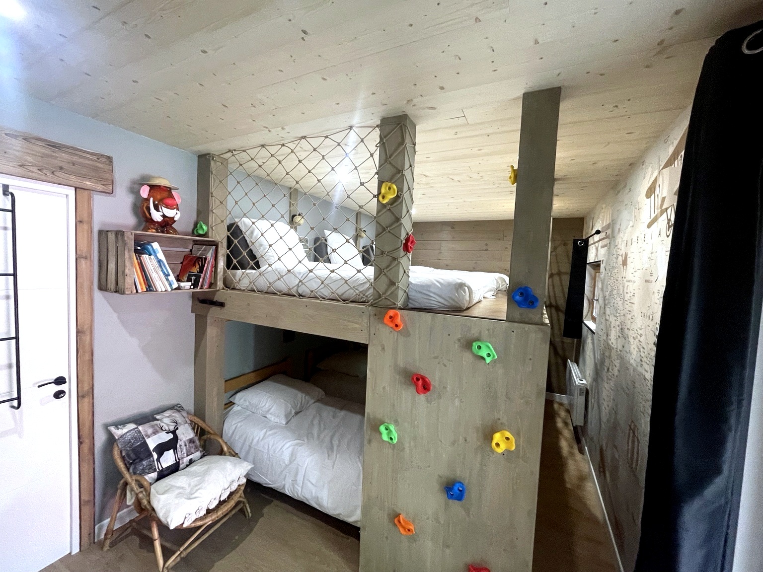 Deuxième vue de l'espace nuit des enfants